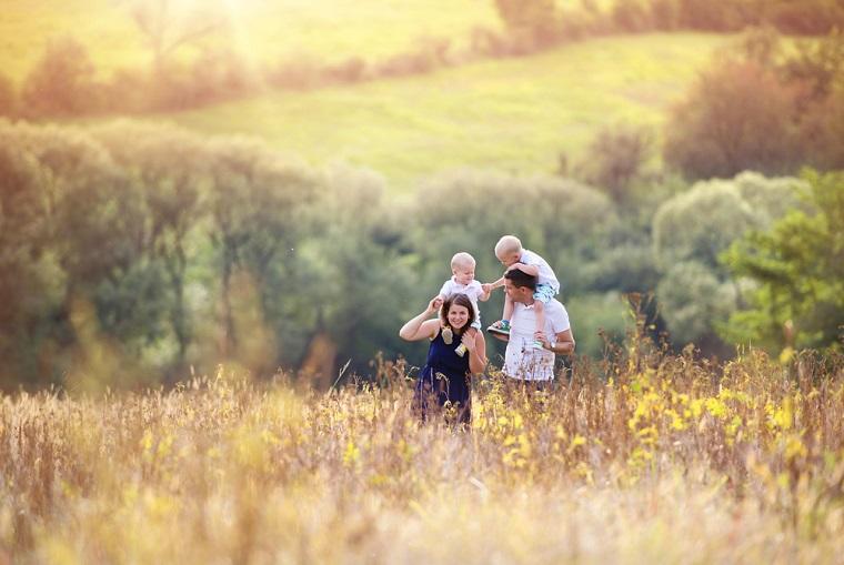 vacances en famille à la campagne